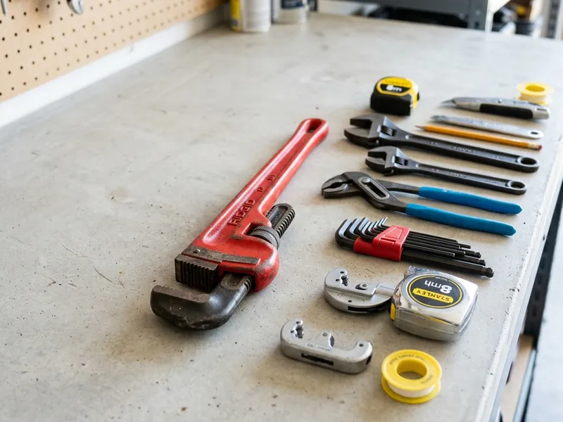 Professional plumbers in Tipton, OK equipped with top-tier tools for residential and commercial plumbing services.